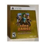 Tomb Raider I II III Remastered Deluxe Edition PS5 New Sealed Aspyr 810136671858