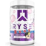 Ryse Loaded Pre Workout Powder Supplement for Men & Women | Pumps, Energy, Focus | Beta Alanine + Citrulline | 390mg Caffeine | 30 Servings (Bazooka Grape)