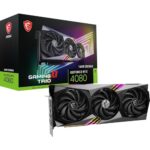 MSI GeForce RTX 4080 16GB Gaming X Trio Gaming Graphics Card - 16GB GDDR6X, 2610 MHz, PCI Express Gen 4, 256-bit, 3X DP v 1.4a, HDMI 2.1a (Supports 4K & 8K HDR)