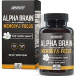 ONNIT Alpha Brain Nootropic Brain Supplement for Men & Women | Memory, Mental Clarity & Cognitive Improvement | Focus Capsules with L-Theanine, Vitamin B6 & Phosphatidylserine (30 Count)