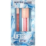 MAYBELLINE Lifter Gloss and Lifter Liner Makeup Gift Set, Lip Gloss and Lip Liner in Shades Petal and Line Leader