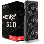 XFX Speedster MERC310 AMD Radeon RX 7900XTX Black Gaming Graphics Card with 24GB GDDR6, AMD RDNA 3 RX-79XMERCB9