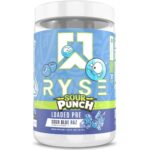 Ryse Loaded Pre Workout Powder Supplement for Men & Women | Pumps, Energy, Focus | Beta Alanine + Citrulline | 390mg Caffeine | 30 Servings (Sour Punch Blue Raz)