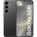 سامسونج جوال جالكسي اس 24 بلس بتقنية الذكاء الاصطناعي، ذاكرة تخزين 256GB، اسود اونيكس، ذاكرة RAM 12GB، هاتف ذكي اندرويد، كاميرا 50MP، شاشة اكبر، ذاكرة RAM اسرع وعمر بطارية طويل (اصدار الامارات العربية