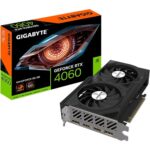 GIGABYTE GeForce RTX 4060 WINDFORCE OC 8G Graphics Card, 2X WINDFORCE Fans, 8GB 128-bit GDDR6, GV-N4060WF2OC-8GD Video Card