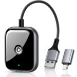 جي دي جي محول كاربلاي لاسلكي مع محول USB-C متضمن، اصدار 2023 للسيارات في 2015-2020