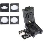 محول RT-BGA169-01 BGA169 / BGA153 EMMC V2.5 مع 4 قطع صندوق ربط BGA لمبرمج RT809H