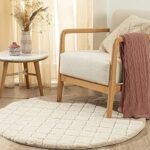 English Home Soft Touch Rabbit Pelüş Halı Bej