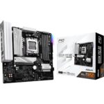 ASRock AMD B850M Pro RS Socket AM5 Ryzen DDR5 8000 MHz 256GB B850 Micro ATX Motherboard M.2 SATA3 6.0 Gb/s PCIe 5.0