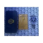 VINTAGE AA AUTOMOBILE ASSOCIATION  CAR BADGE with fittings