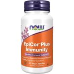 NOW Foods Supplements, EpiCor® Plus Immunity with Vitamin C, Healthy Immune Support*, 60 Veg Capsules