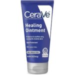 CeraVe Healing Ointment, Hydrating Skin Protectant With Petrolatum, Hyaluronic Acid & Ceramides, Face & Body Skin Barrier Repair For Cracked, Chafed, Dry Skin, Fragrance Free & Lanolin Free, 5 Oz