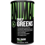 Animal Daily Greens Pill Packs - Kale, Wheat Grass, Alfalfa & More - Convenient Prebiotic and Probiotic Superfood Blend for Superior Digestion, Gut Health, and Immunity For Men & Women - 30 Day Supply