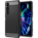 Spigen Rugged Armor Designed for Xperia 1 VI Case (2024) [Military-Grade Protection] - Matte Black