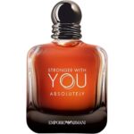 Armani beauty - Stronger With You Absolutely - Parfum - Cologne for Men - Spicy Ambery Gourmand Men’s Fragrance – Rum Accord, Cedarwood, Lavendar & Vanilla Notes
