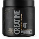 HOSSTILE Creatine, Micronized Creatine Monohydrate Powder for Men & Women, Improve Muscle Size, Strength & Power Output, Post Workout Recovery Drink, Unflavored, 60 Servings