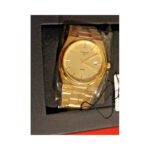 NEW TISSOT PRX QTZ 40MM GOLD DIAL MEN'S WATCH T137.410.33.021.00