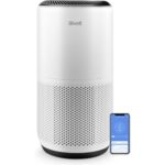 LEVOIT Air Purifiers for Home Large Room Up to 1980 Ft² in 1 Hr With Air Quality Monitor, HEPA Sleep Mode, Auto Mode, Smart WiFi, 3-in-1 Filter Captures Pet Allergies, Smoke, Dust, Core 400S-P, White