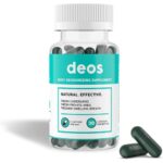 DEOS Internal Deodorant Supplement – Full Body Deodorizer for Gut Health, Skin Health, Detox & Digestion Support – Natural Odor Control Chlorophyll Pills for Head-to-Toe Freshness | 30 Capsules