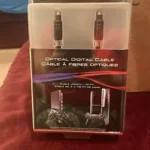 NEW Official Sony PlayStation Optical Digital Cable 3m 10ft PS2 PS3 OEM