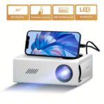 مصغر عارض صور، مناسب للأطفال، يدعم 1080بكسل، النموذج صغير وسهل الحمل، مناسب لحفلات العائلة، متوافق مع (AV/بطاقة SD/HDTV/USB) وما إلى ذلك.