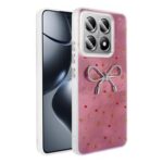 Xiaomi Mi 14T & Mi 14T Pro Uyumlu Kılıf Kamera Korumalı Figürlü Parıltılı Renkli Silikon Kapak