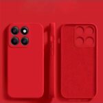 Xiaomi Mi 14T Pro Kılıf Lansman Kamera Korumalı içi Kadife Yumuşak Renkli Silikon Mat Hisli Kapak