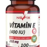 Vitamin E 400 Iu (268 Mg) 100 Yumuşak Kapsül