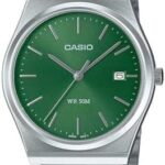 كاسيو ساعة كوارتز بعرض انالوج وسوار من الستانلس ستيل للرجال MTP-B145D-3AVEF