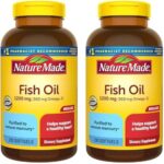 Nature Made Fish Oil Softgels - Omega 3 Supplement for Heart Health, 230 Softgels, 115 Day Supply (Pack of 2)