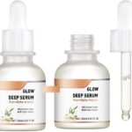 Glow Deep Serum, 68% Rice Bran Water, 2% Alpha-Arbutin, Hydrating Facial Soothing Serum, Deep Moisturizing, Fast absorption, Even Tone
