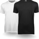 Fresh Clean Threads Crew Neck T-Shirt - Pre Shrunk Soft Fitted Premium Tee - Men’s T- Cotton Poly