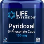 Life Extension Pyridoxal 5-Phosphate Caps 100 mg P5P, 90 Veg Capsules - Advanced Vitamin B6 Supplement