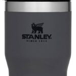 Stanley IceFlow Flip Straw Tumbler with Handle 20 oz | Twist On Lid and Flip Up Straw | Leak Resistant Water Bottle | Insulated Stainless Steel |BPA-Free | Charcoal