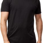 Fresh Clean Threads Crew Neck T-Shirt - Pre Shrunk Soft Fitted Premium Tee - Men’s T- Cotton Poly