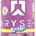 Ryse Loaded Pre Workout Powder Supplement for Men & Women | Pumps, Energy, Focus | Beta Alanine + Citrulline | 390mg Caffeine | 30 Servings (Kool Aid Grape)