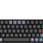 Keychron K6 Pro Wireless Custom Mechanical Keyboard, QMK/Launcher Programmable Macro, Hot-Swappable Keychron K Pro Red Switch Keyboard, 65% Layout RGB Backlit Office Keyboard for Mac Windows Linux
