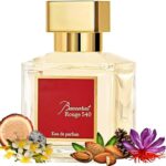 EQUIVALENCE Of Baccarat 540 EAU de Parfum Inspiration - Long Lasting Daily 12-14 Hours ELIXIR DE Perfume 50% OF FRAGRANCE Concentrated perfume for Men, Women, – 99% Same Fragrance