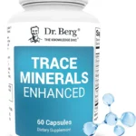 Dr. Berg Trace Minerals Enhanced Complex - Complete with 70+ Minerals Including 10 mg of Zinc - Dietary Supplement - 60 Capsules