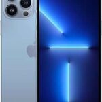 Apple iPhone 13 Pro Max, 128GB, Sierra Blue - Unlocked (Renewed)