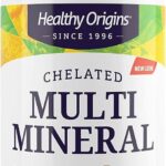 Healthy Origins Chelated Multi Mineral - Chelated Trace Minerals Supplement with Selenium, Iodine, Magnesium & More - Gluten-Free Supplement with Albion Minerals - 240 Veggie Capsules