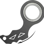 ييبوكي سلسلة مفاتيح دوارة فيدجيت حلقة معدنية سلسلة مفاتيح دوارة فيدجيت نوع حلقة لعبة للرجال والنساء والاطفال (اسود جديد)