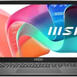MSI لابتوب مودرن 14 F13MG رفيع بشاشة FHD 14 انش ومعالج انتل كور i5-1335U وذاكرة RAM 8GB وSSD 512GB وبطاقة رسومات ايرس Xe وويندوز 11 وانجليزي-عربي K/B، فضي - [9S7-14S122-053]
