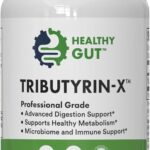 Tributyrin-X | Most Bioavailable Butyrate Postbiotic for Gut Health & Leaky Gut Support | 99% Pure w/Zero Odor | 30 Softgels