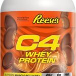 Cellucor C4 Whey Protein Powder, Reese's Peanut Butter & Chocolate - 25g Protein, 0g Added Sugar, 140 Calories Per Serving, Supports Muscle Recovery, 28 Servings, Premium Whey for Post-Workout