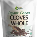 True Organic Ceylon Cloves Whole, 1 lb, Premium Grade, USDA Organic & Kosher Certified, Non-GMO, Fresh Organic Cloves Bulk, Ceylon Premium Quality (16 Ounces)