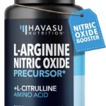 L-Arginine Capsules with L-Citrulline - Nitric Oxide Supplement - L Arginine and L Citrulline Blend - 120 Count - Vegan, Non-GMO Capsules for Performance, Endurance and Muscle Support - 2 Month Supply