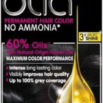 صبغة الشعر الدائمة اوليا الخالية من الامونيا من غارنييه، بزيوت بنسبة 60%، 1.0 ديب بلاك