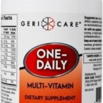 GeriCare One-Daily Multi-Vitamin Tablets Dietary Suplement, 1000 Count (Pack of 1)