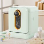 4 in 1 Baby Bottle Washer Pro - 3.2L Built-in Water Tank Dryer for Effortless Washing, All-in-One Machine for Bottles, Pump Parts & Baby Essentials - Save Time and Effort